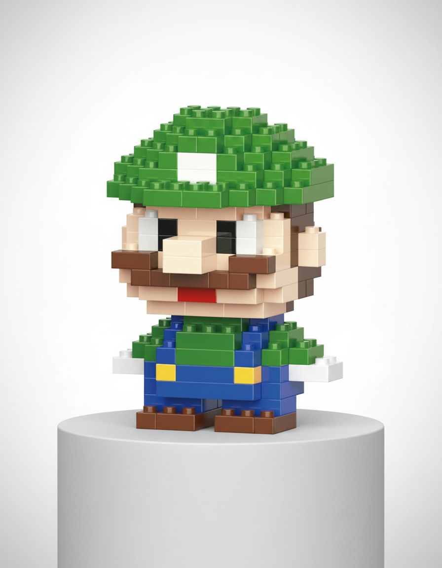 Brick Luigi